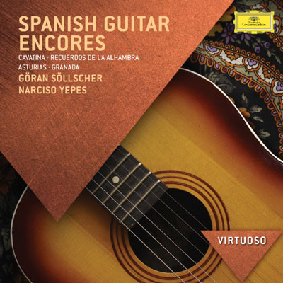 Spanish Guitar Encores ، اجراهای زیبای گیتار اسپانیایی از گوران سولچر و نارسیسو یپس