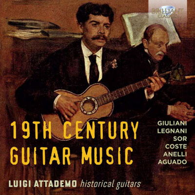 آلبوم موسیقی 19th Century Guitar Music اجراهای زیبای گیتار کلاسیک از Luigi Attademo
